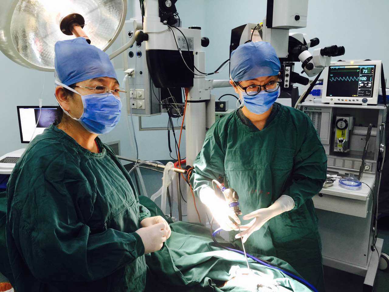 解放军306医院除夕之夜倒计时与正计时