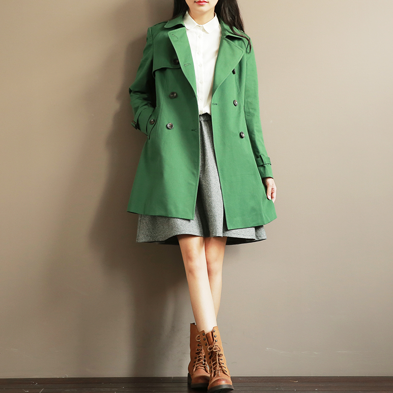 气质英伦风风衣,优雅英伦风风衣