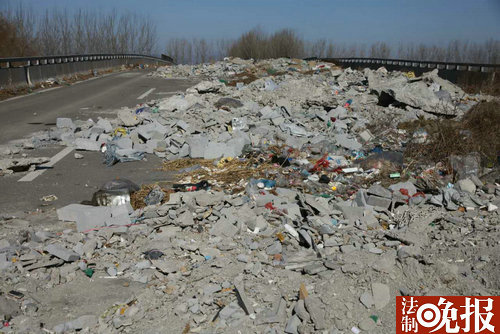 立交桥废旧,立交桥垃圾