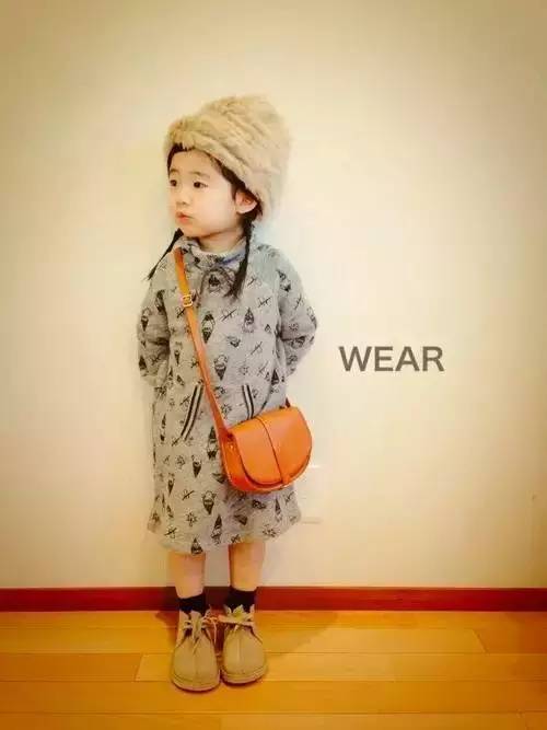 日本萌娃童装走秀,日系小童装潮流搭配