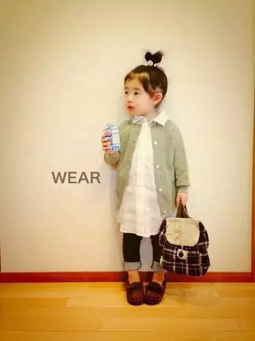 日本萌娃童装走秀,日系小童装潮流搭配