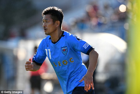 55岁还踢球三浦知良,三浦知良活化石