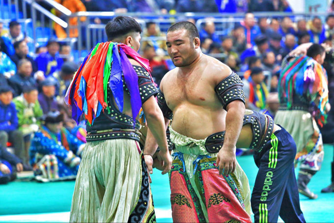 蒙古最精彩的竞技比赛,蒙古国搏克竞技