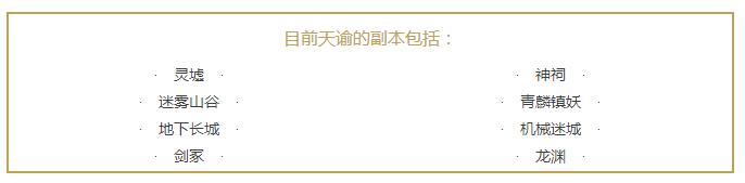 天谕副本端游,天谕副本在哪里