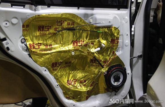丰田rav4改装声浪,丰田rav4汽车音响改装三分频案例