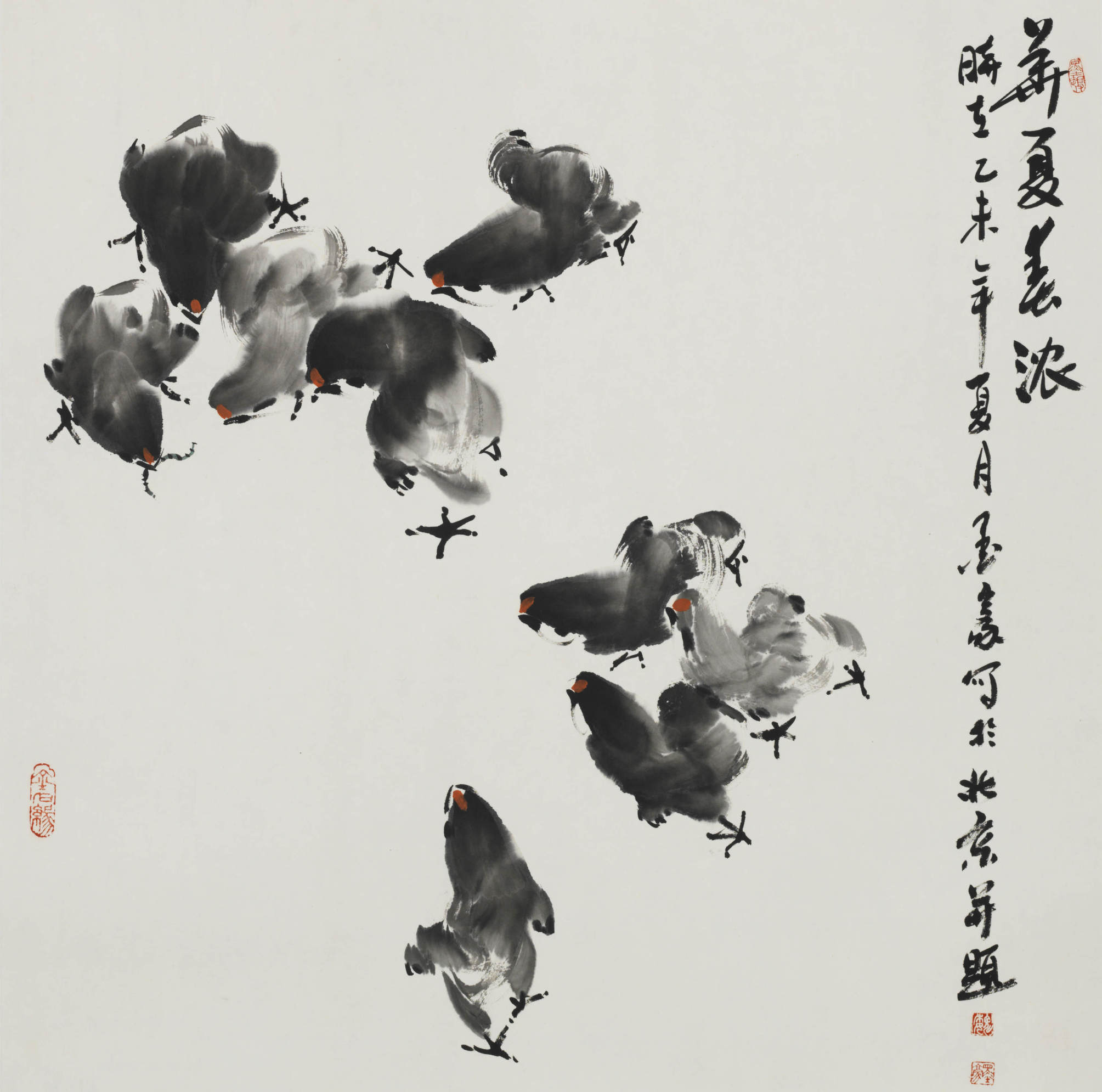 墨豪画鸡最好的画法,墨豪画鸡最新视频