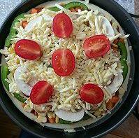 香肠简易披萨,香肠蔬菜披萨如何做