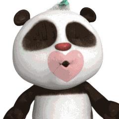 萌版熊猫表情包,熊猫表情包合集100张