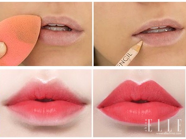 最火的唇妆教程,3d立体唇妆画法视频