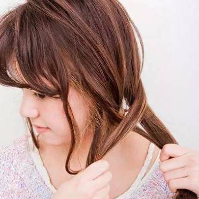 鱼尾辫教程短发全头,鱼尾辫发圈