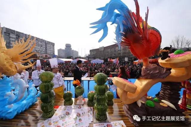 青岛糖球会萝卜雕刻,青岛萝卜糖球会摄影作品