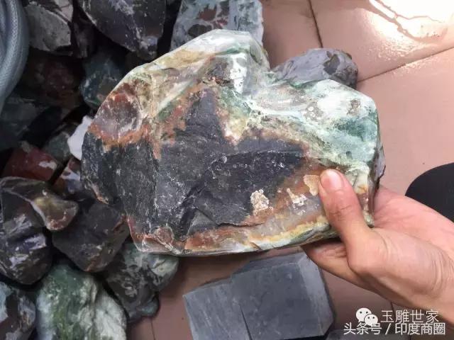 印度七彩玛瑙作品欣赏,印度七彩玛瑙珠