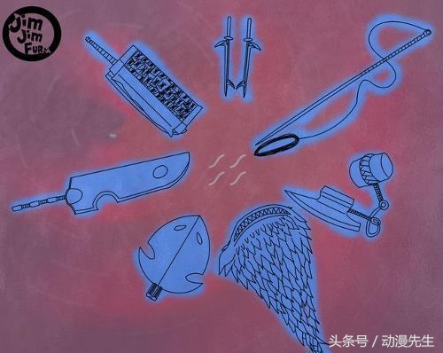 火影忍者,最顶级的五把神兵,可惜都没了!