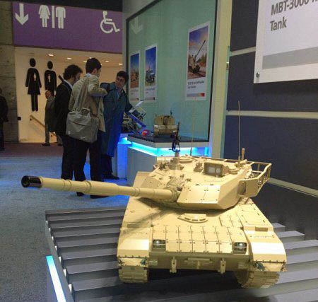 汉和：北方工业公司很开放出口MBT3000比99大改还先进