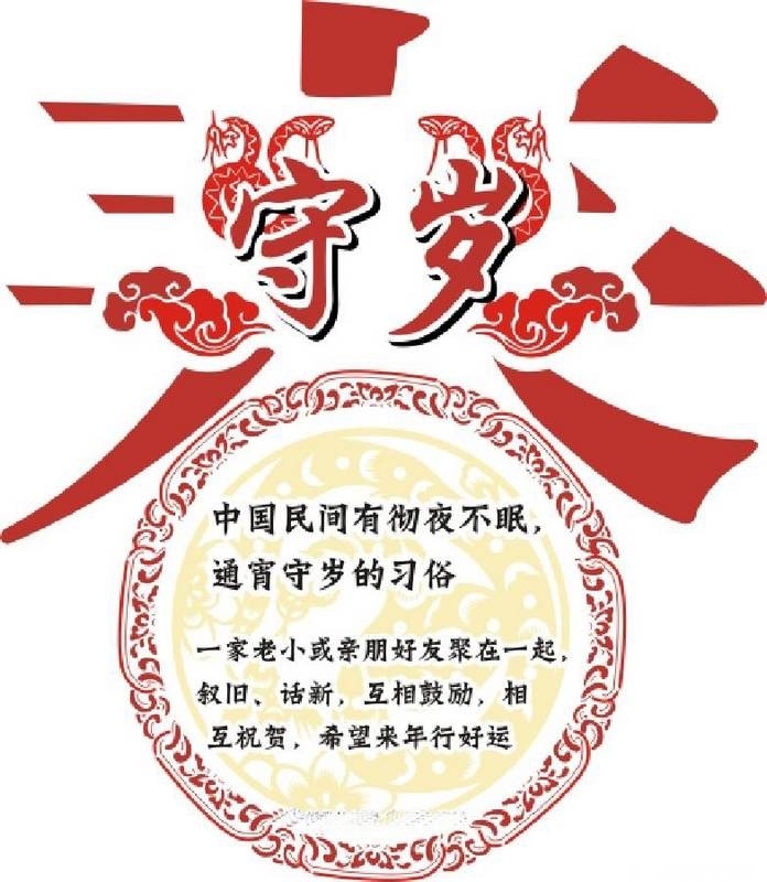 守岁的时候你在干嘛,守岁守住身边的爱