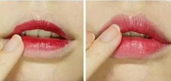 冬日小脸冻红的可爱高级妆容,适合秋冬的红唇妆