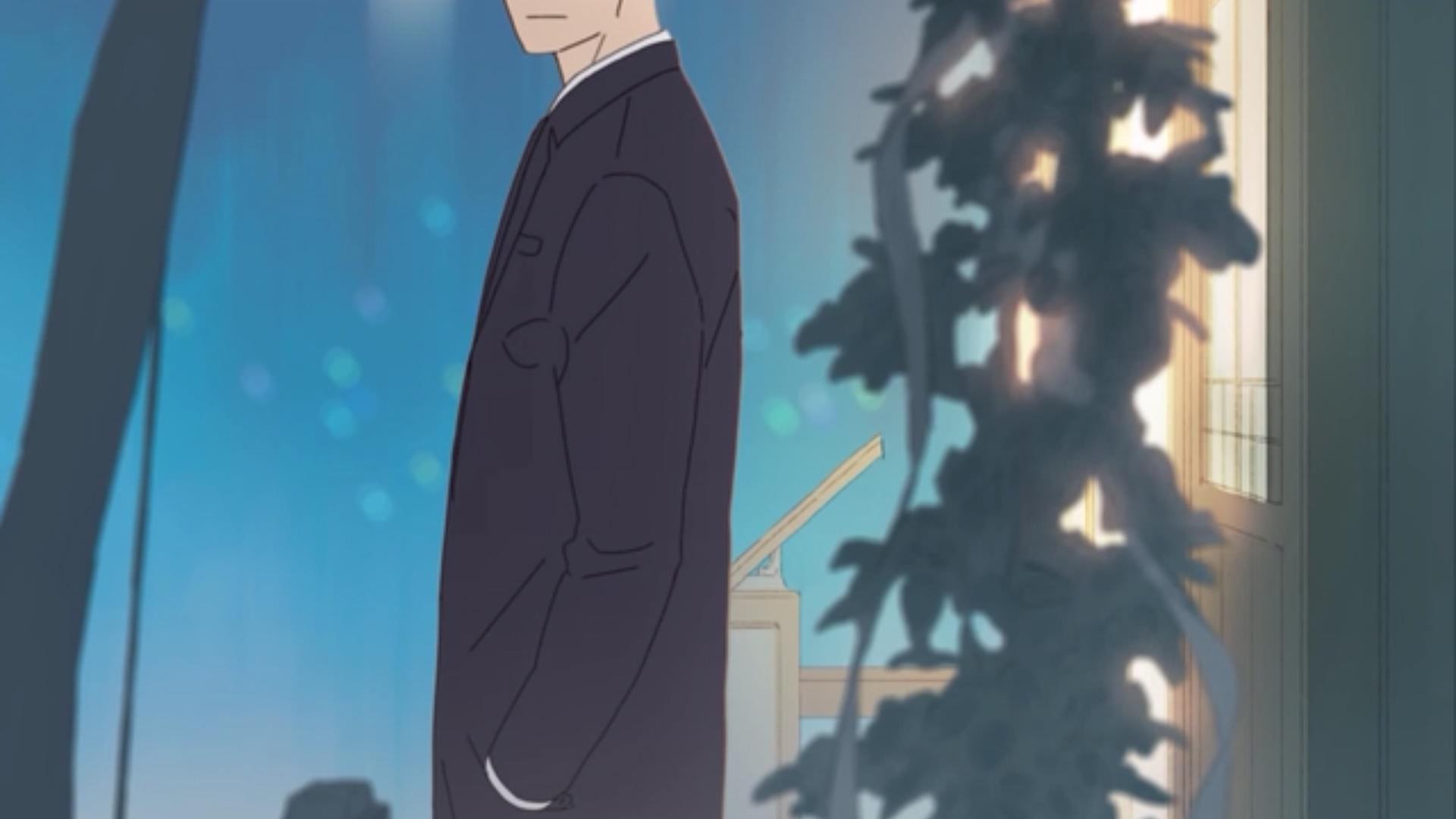 韩国短篇同志动漫《呼吸过度》图解第一集：同学会上的相遇