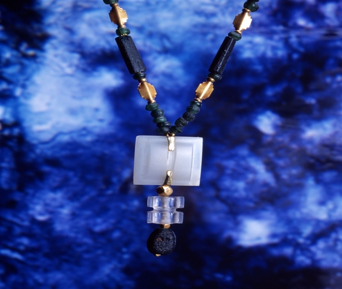 高古玉有没有金镶玉,高古玉玉质很通透