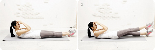 瘦肚子瘦手臂减肥操简单,韩式减肥操7天暴瘦