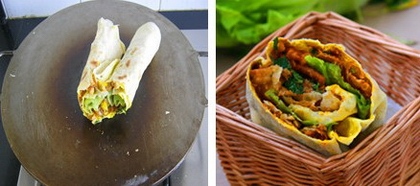 如何用杂粮煎饼粉在家做杂粮煎饼,杂粮煎饼的面糊配杂粮煎饼锅