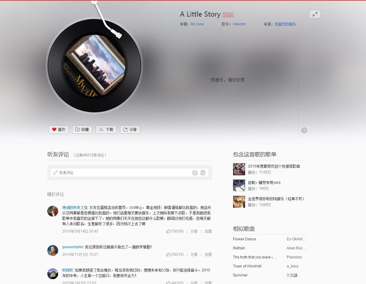 网易云优秀音乐日推五首20170221