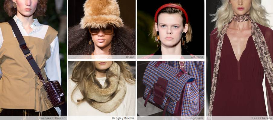 潮流报告|2017/18秋冬纽约造型集:女士配饰