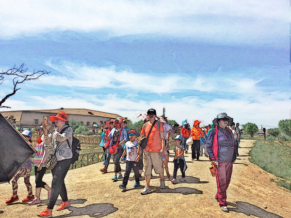 宁夏水洞沟游记,宁夏旅游水洞沟