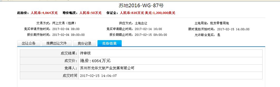 苏州土拍楼面价和房价倒挂吗,苏州姑苏新一轮土拍最新消息