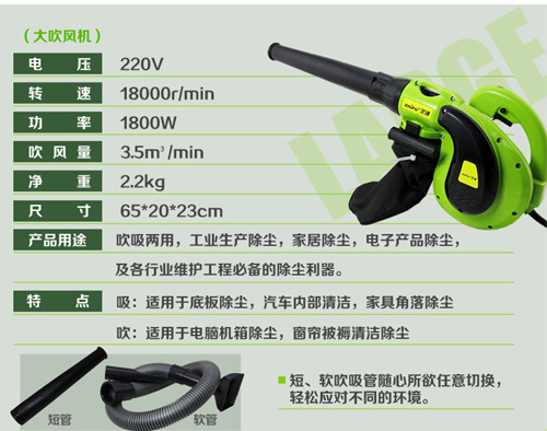 哪种除尘风机效果好,强力吹风除尘风机