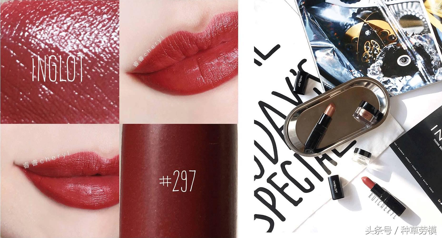 超好用的三支最显气色的口红试色,试色口红100款
