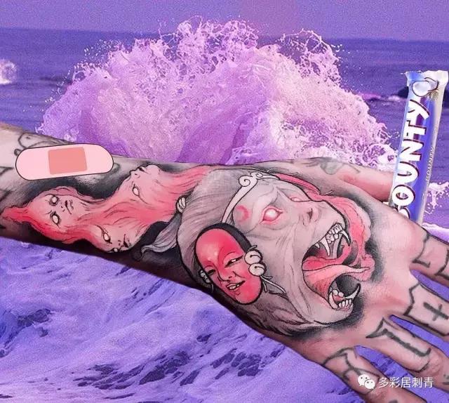 意大利纹身师brando,很厉害的纹身师