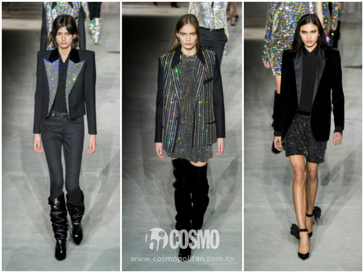 90年代风格t台,t台时尚款式