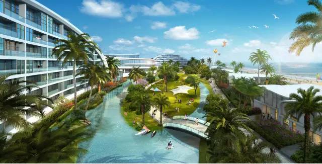 乘船酒店办入住、碧海沙滩来漫步……这家福州最大五星级酒店在长乐开建啦，将打造成“海上威尼斯”！