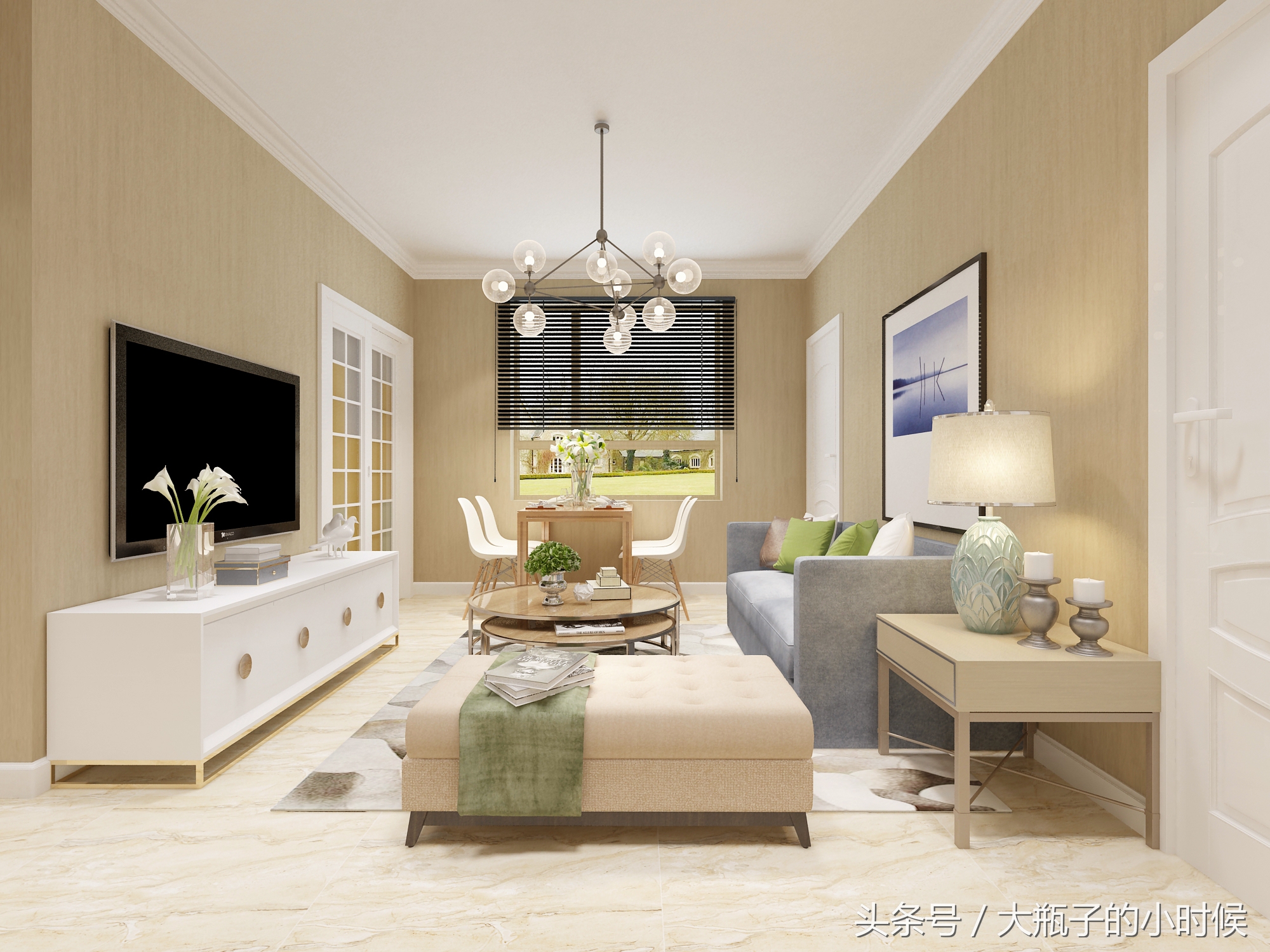 现代简约和中式碰撞,现代与简约的碰撞