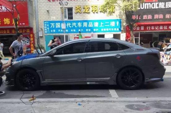 现代名图包围改装套件,现代名图改装大排量发动机