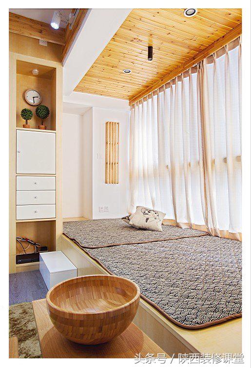 原木风一梯一户,一户一房一厅装修效果图