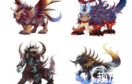 中国古代五大瑞兽和五大凶兽,上古四大凶兽与上古四大瑞兽