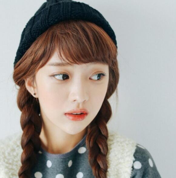 苹果梗刘海怎么扎好看,苹果刘海都有哪些款式的