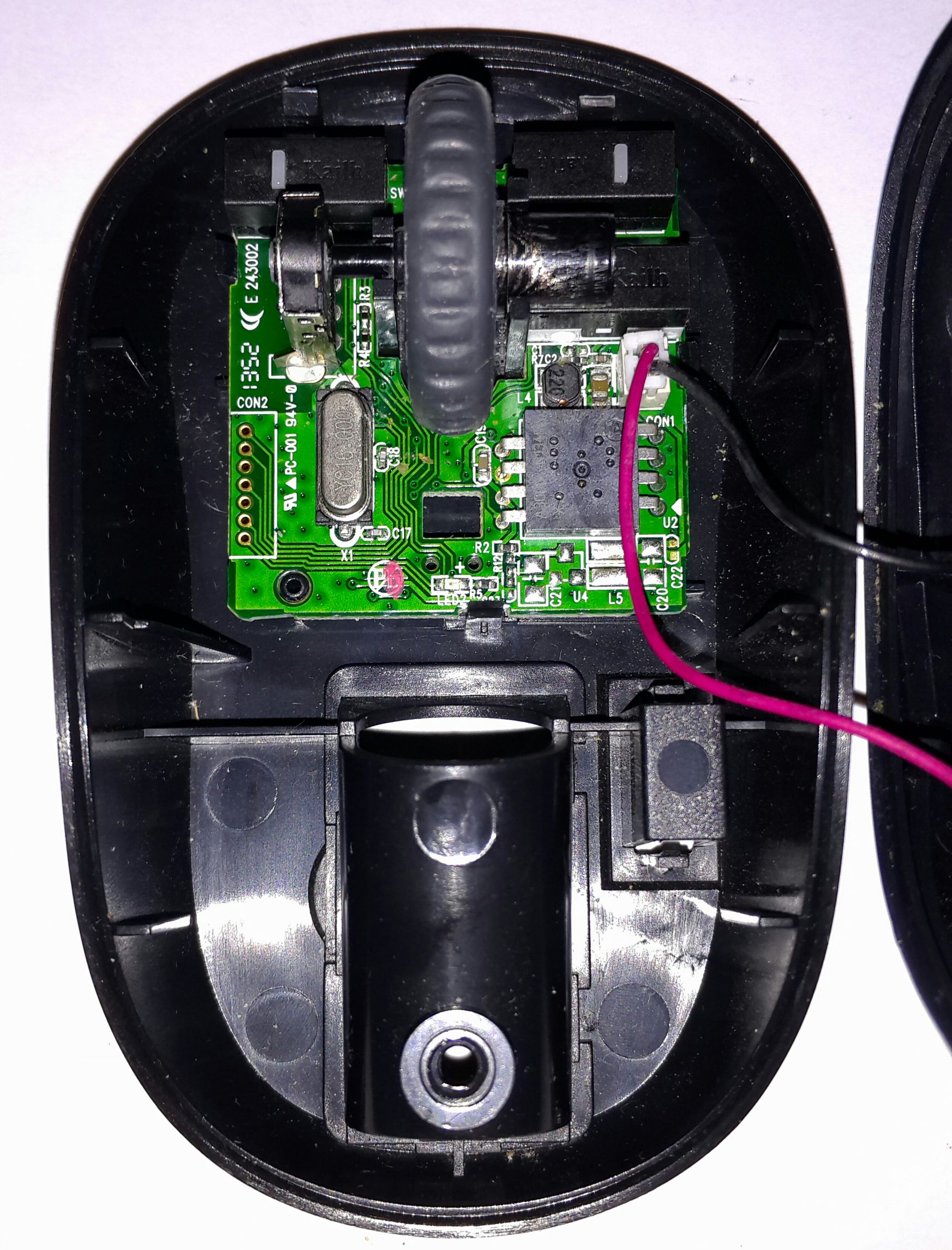 雷柏m10鼠标滚轮失灵,雷柏1200鼠标拆卸更换