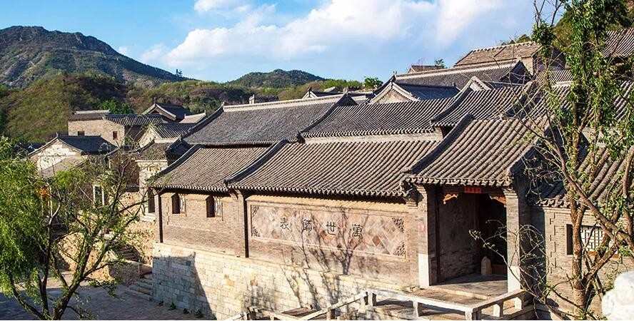 古镇风景古北水镇,记录旅游足迹古北水镇