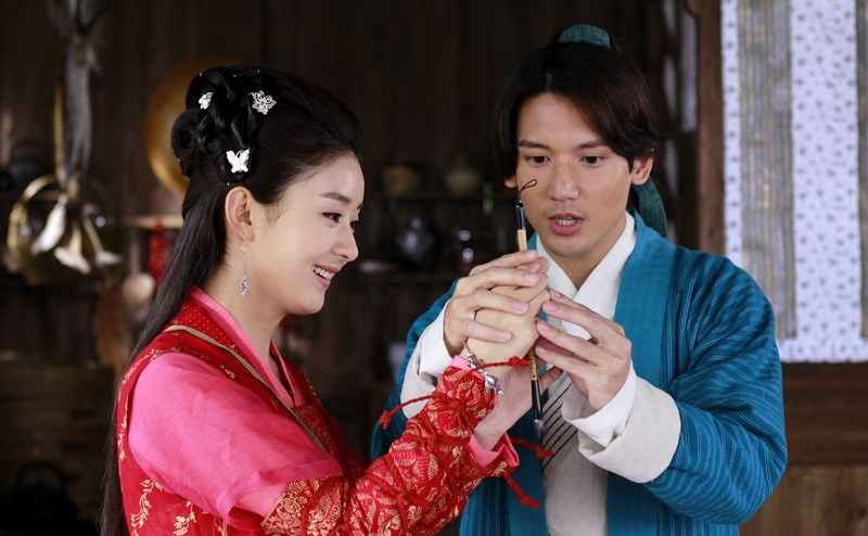 赵丽颖的古装cp混剪,赵丽颖每部电视剧中高甜cp