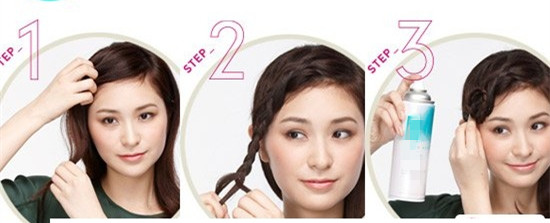 2021显脸小的刘海麻花辫简单编发,8-10岁儿童编发简单漂亮长发刘海