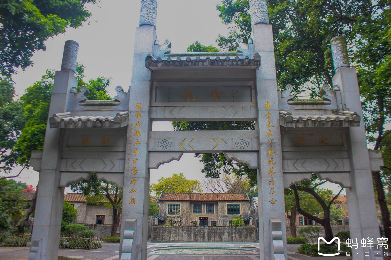 广州聚龙古村旅游攻略,广州西关古村