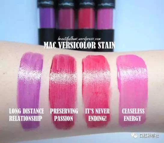 m.a.c唇釉rubywoo,mac棒棒糖唇釉cantstop色号