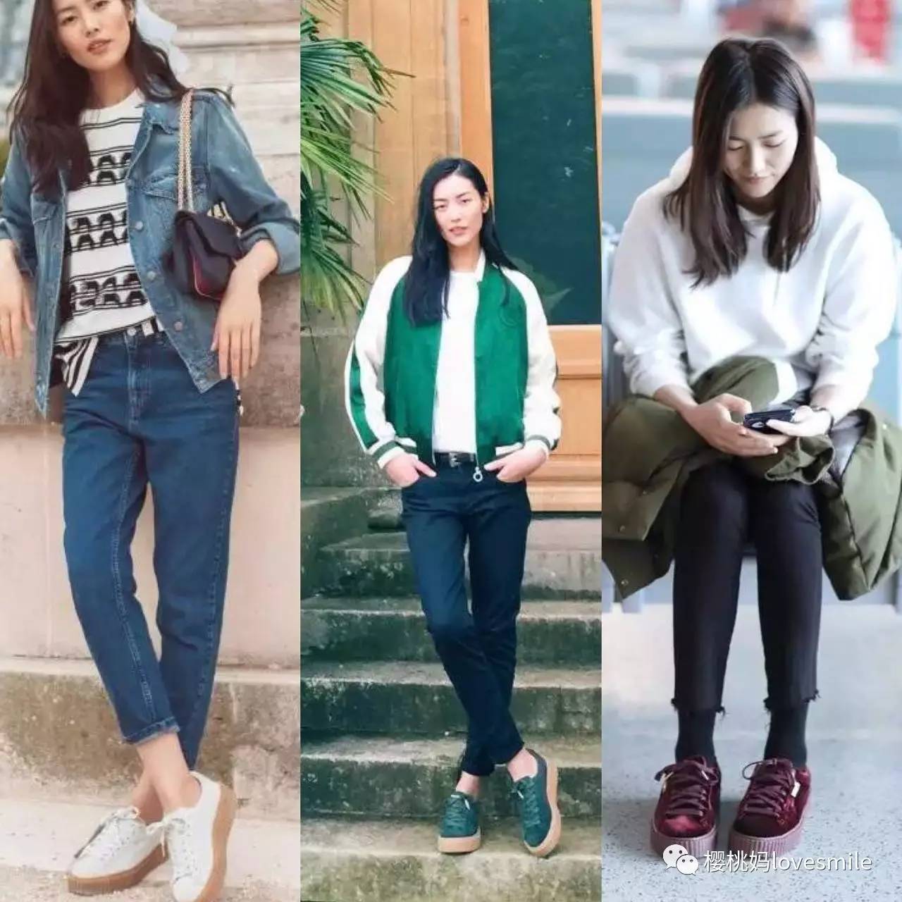 刘雯puma松糕鞋,puma刘雯同款鞋子