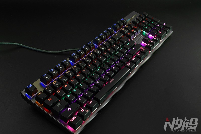 宜博键盘k753怎么调灯光,宜博k753拯救者机械键盘