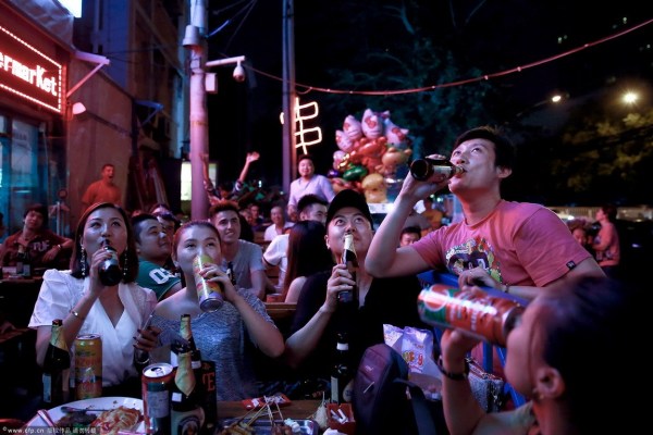 是你把“留给中国队的时间不多了！”这句话免费打包送给韩国队！