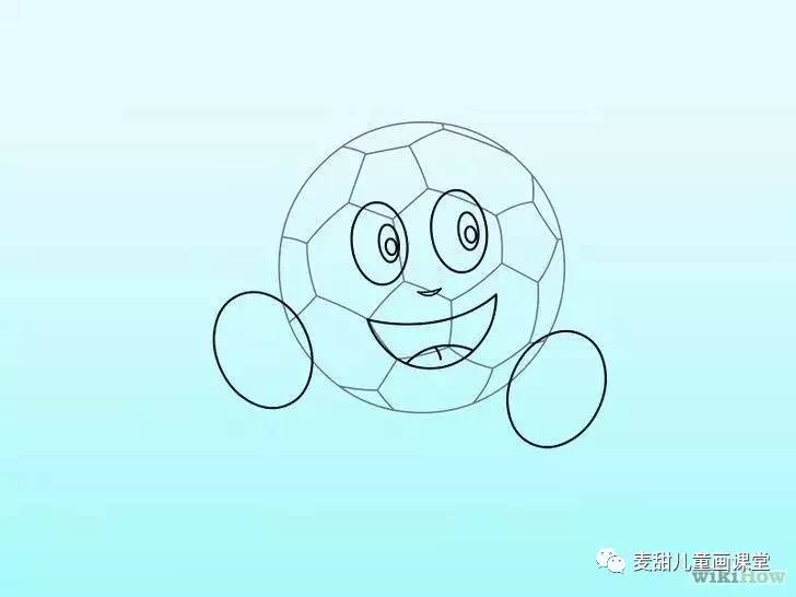 关于足球的画法,足球的画法和技巧