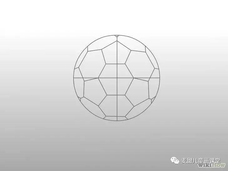足球的画法和技巧,足球各种画法