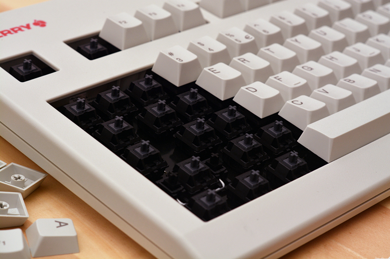 樱桃机械键盘3.0茶轴评测,樱桃红轴机械键盘体验